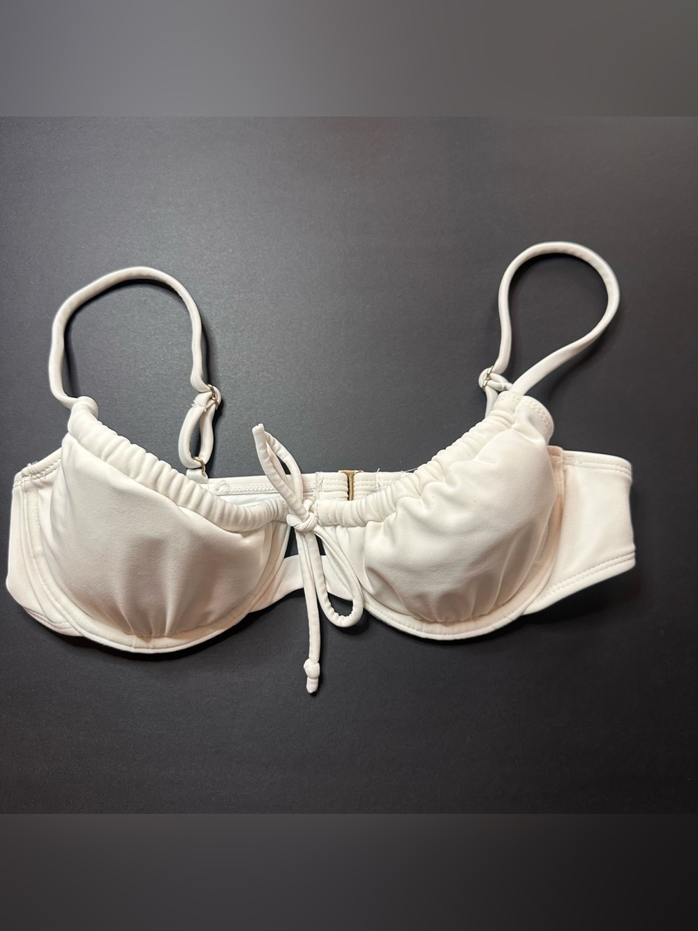 White Xhilaration Bikini Top Size Medium